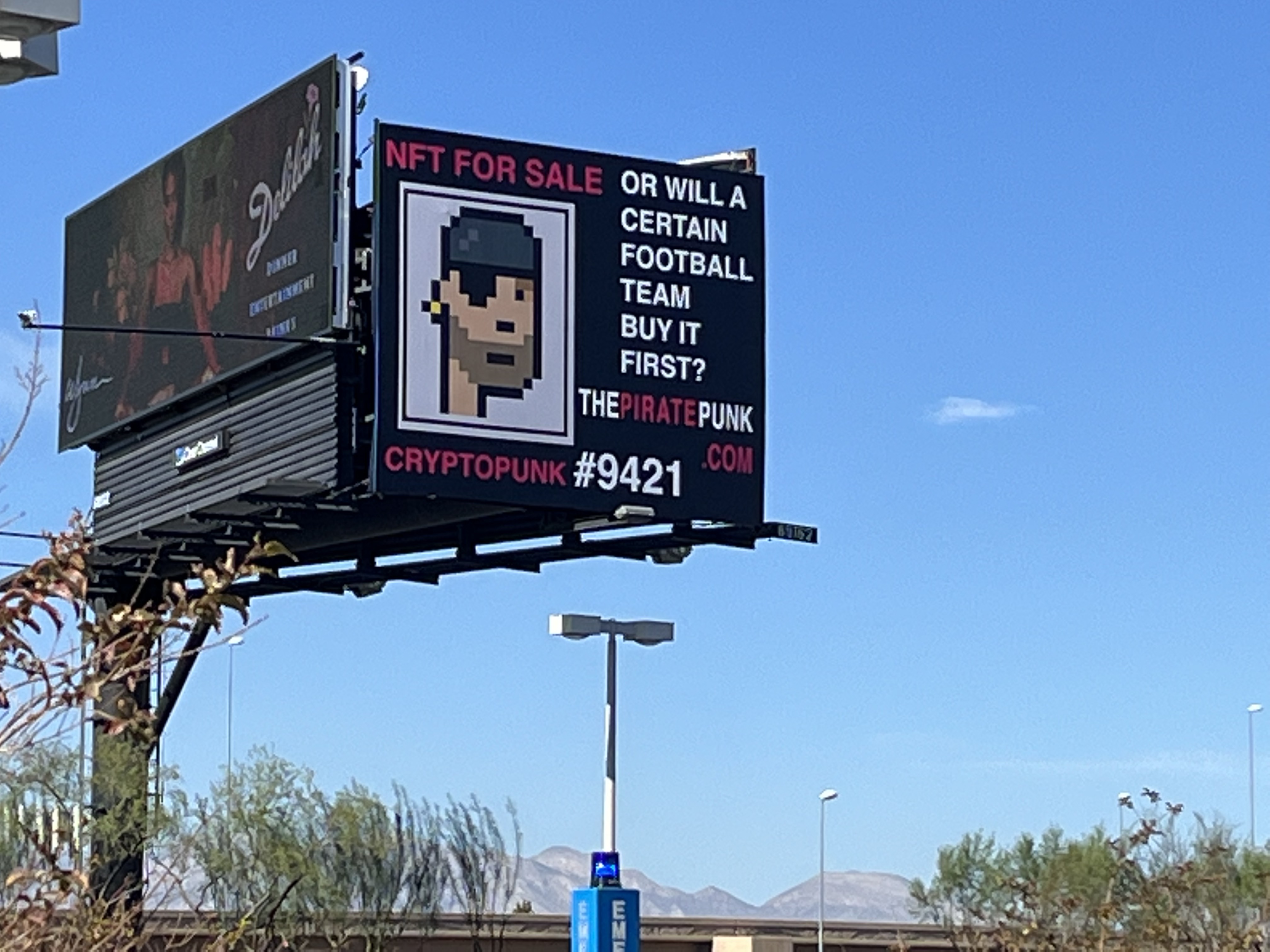 Las Vegas The Pirate Punk 9421 Billboard.
